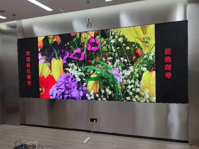 沈阳某单位室内P1.86LED安装调试完毕