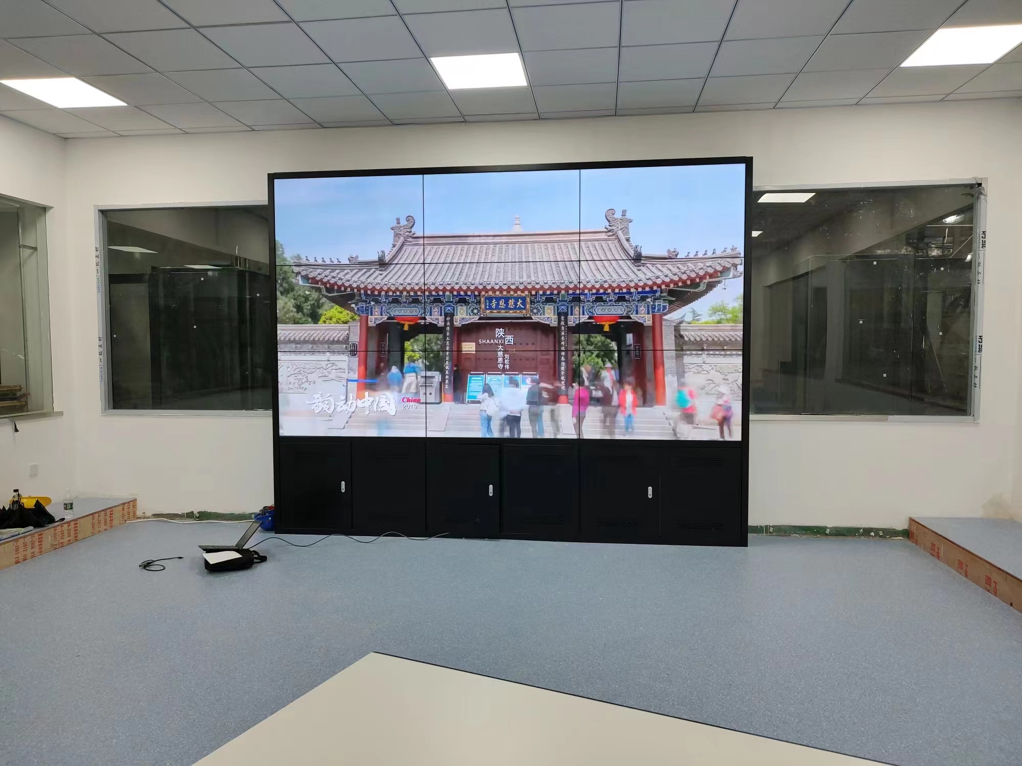 沈阳某公司拼接屏项目