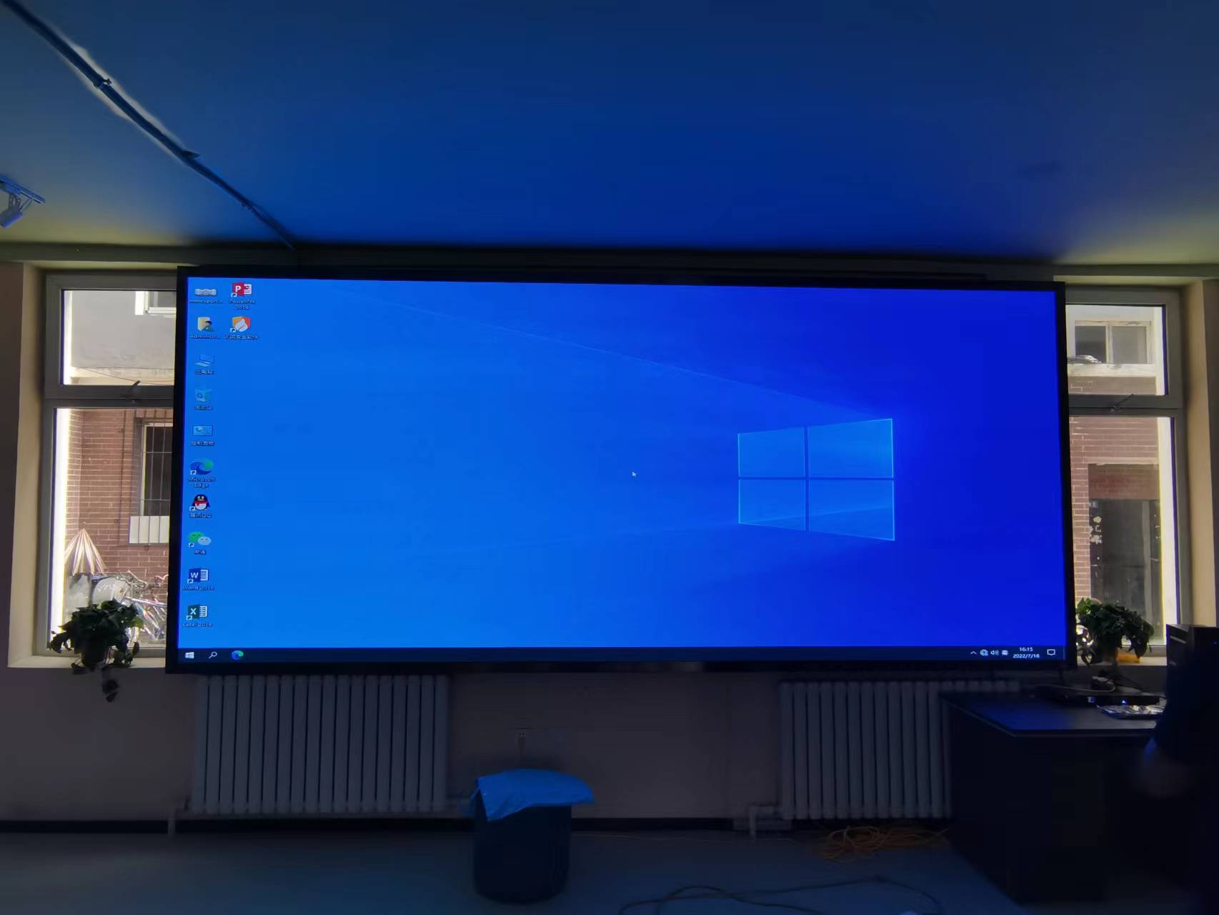 沈阳某单位P2LED屏项目