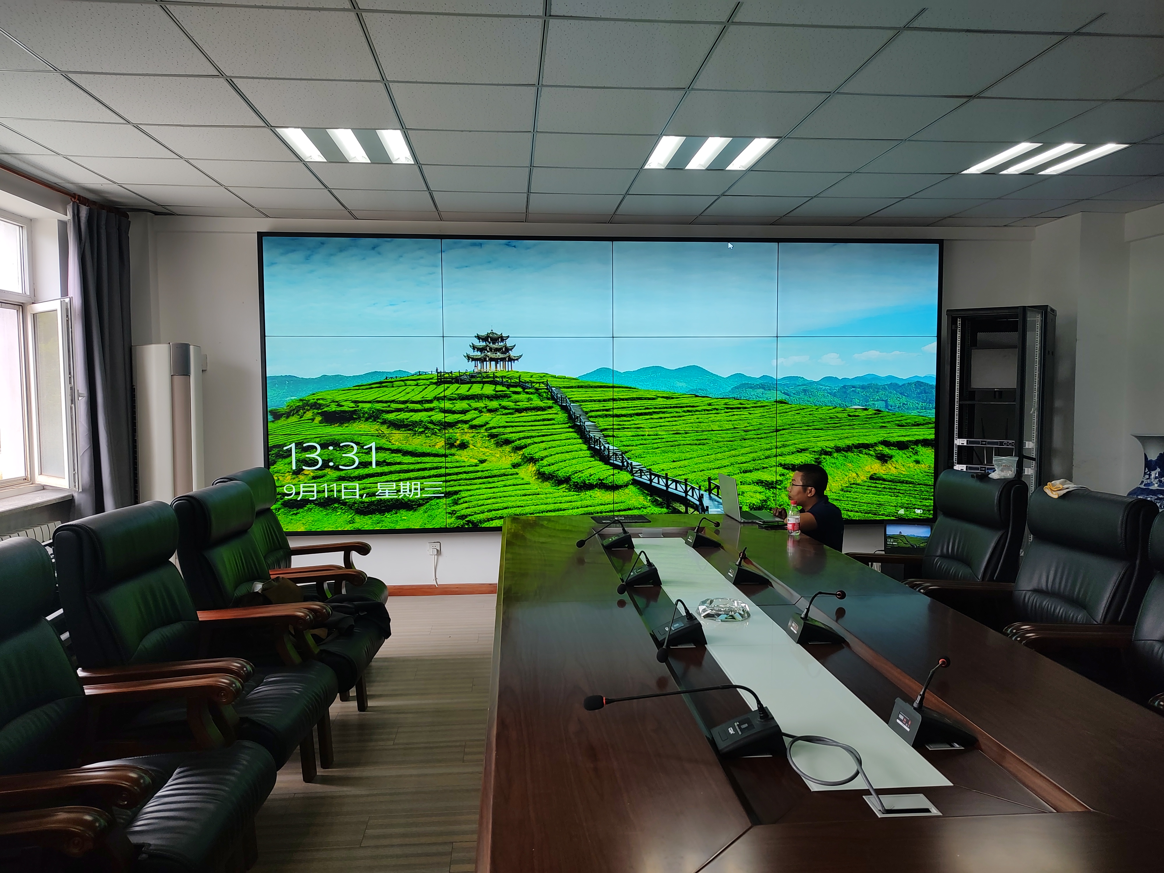 沈阳某公司拼接屏案例