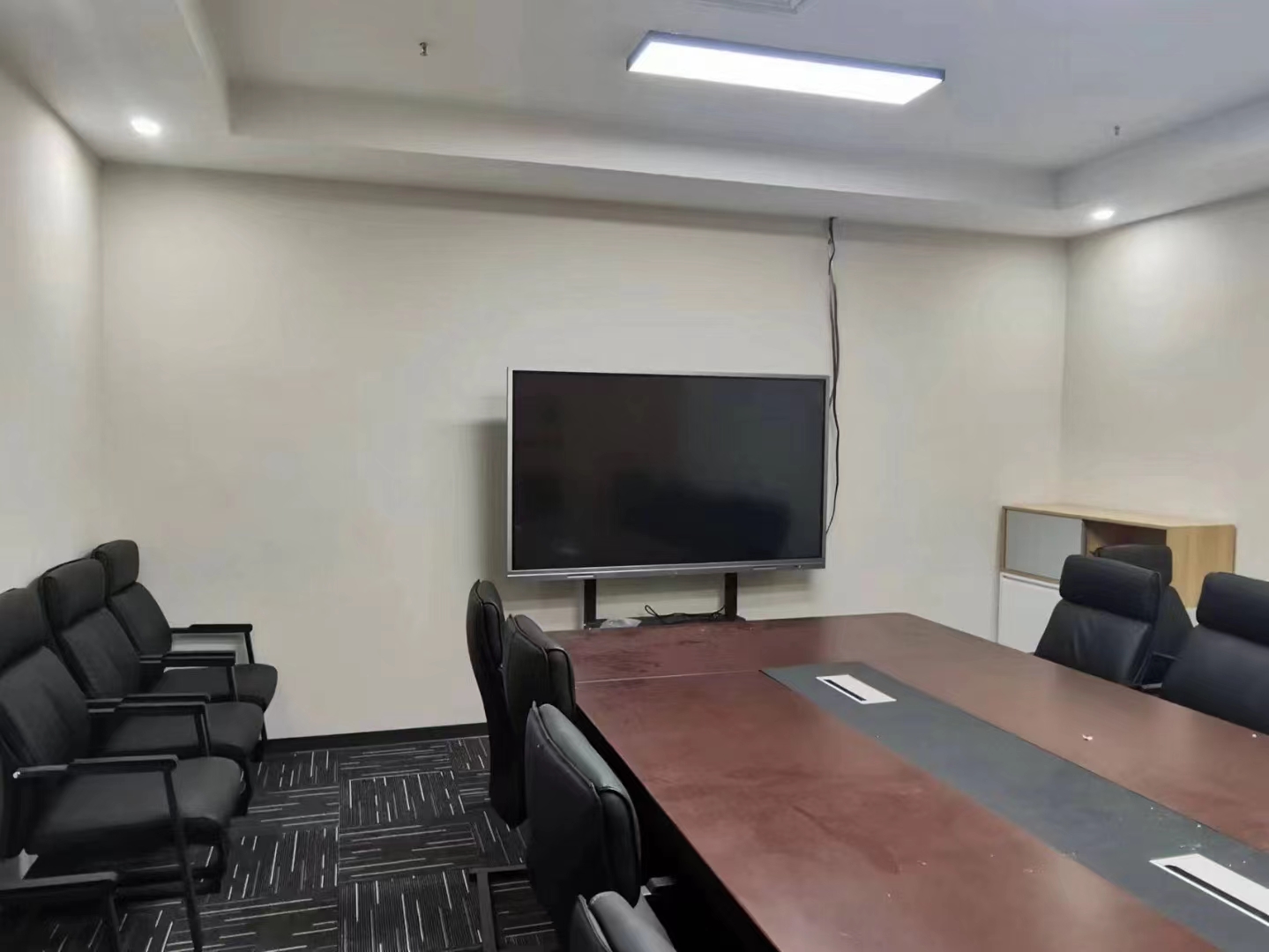 沈阳某公司2台75寸会议一体机项目安装调试完毕