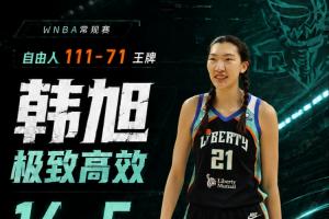 越打越好~韩旭极致高效替补17分钟砍14+5 自由人大破残阵王牌40分